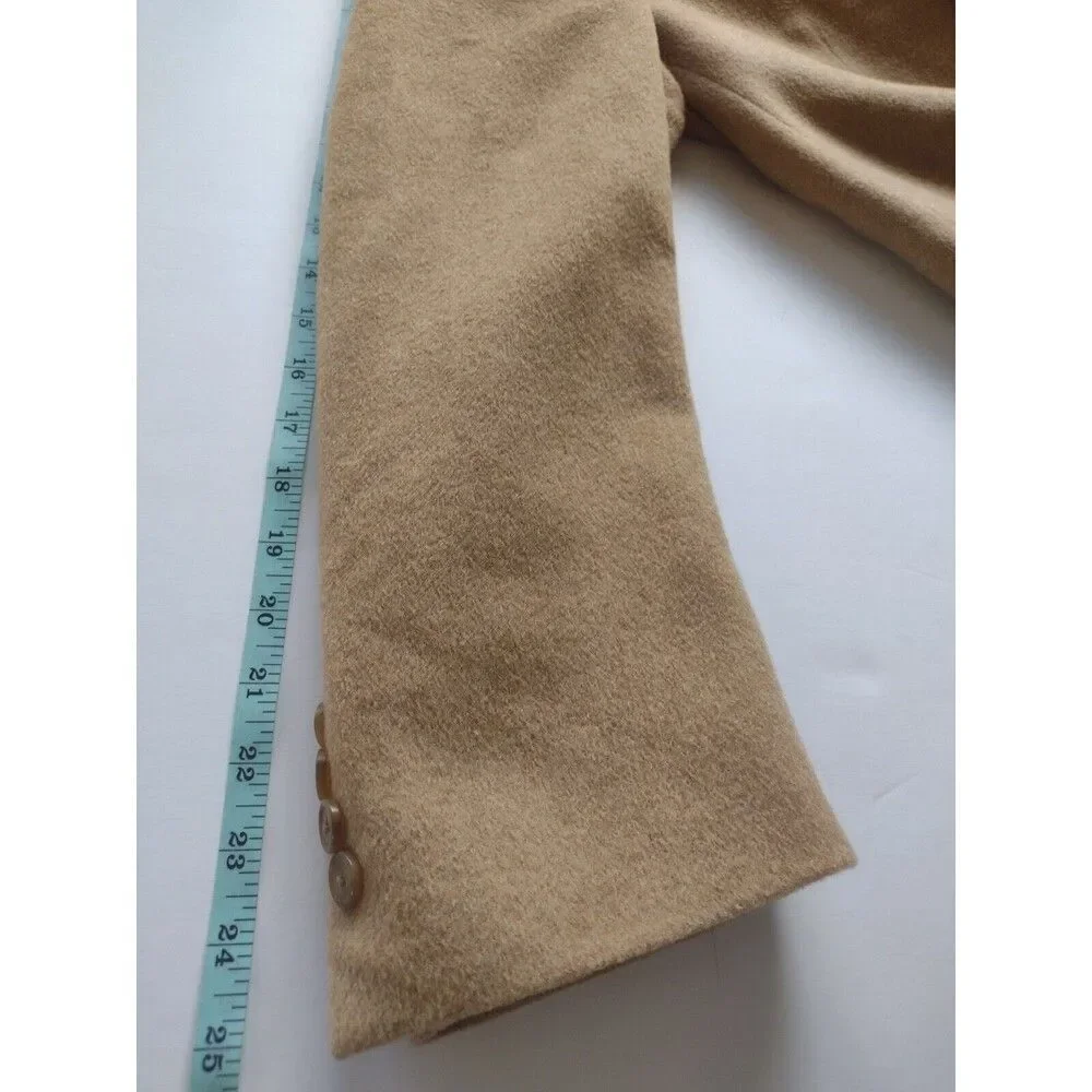 Joseph & Feiss 100% Camel Hair Blazer Sport Coat Jacket Soft Size 39R Career